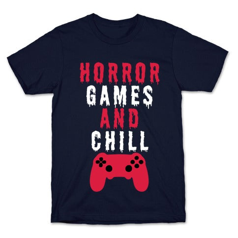 Horror Games And Chill T-Shirt